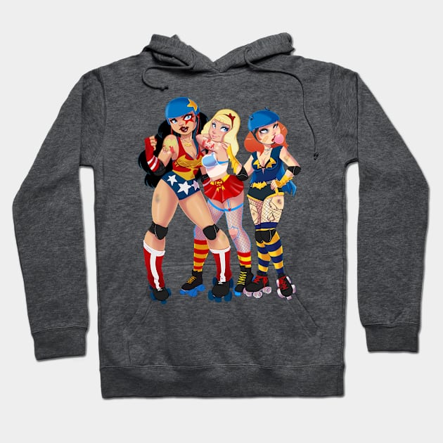 Derby Heroes Hoodie by dsoloud